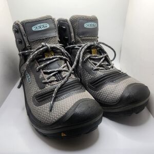 Keen Mens Konnectfit Mid Hiking Boots Size 9.5 Keen-Dry Waterproof Durand EVO